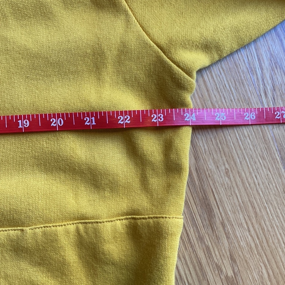 ZARA Sweatshirt Oversized “MINIMALIST
DREAM” Pouch Pocket Womens Size Large. - Picture 4 of 6